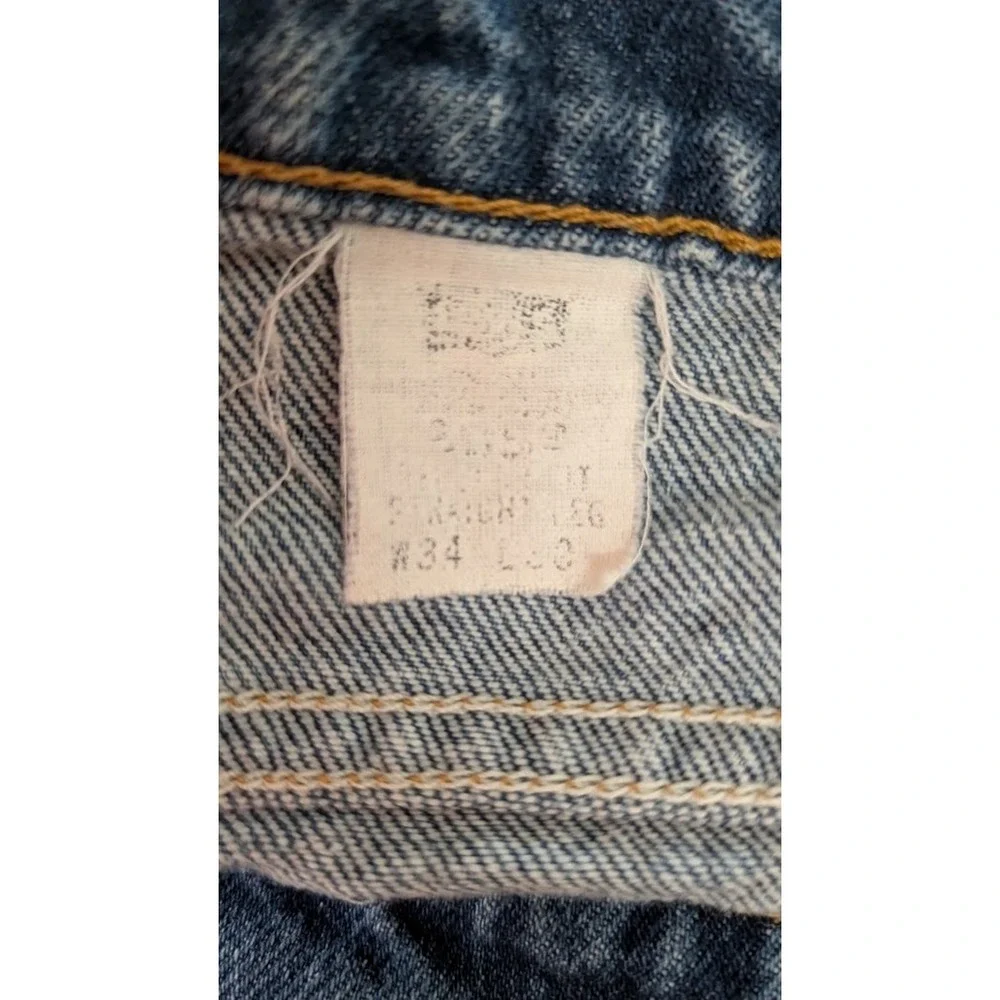 Orange Tab Levi's Jeans, Small 